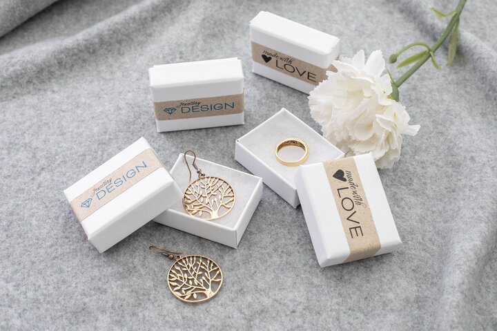 Etiketten aus Silphie-Papier A4, 25,4x10 mm, naturbraun, permanent haftend, 20 Blatt, 3.780 Klebeetiketten