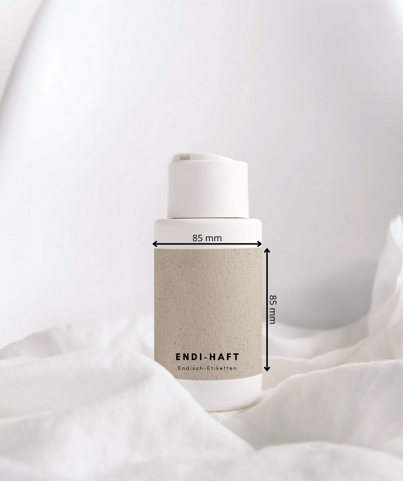 BIOpaper Natural, 85x85 mm auf A4 Bögen