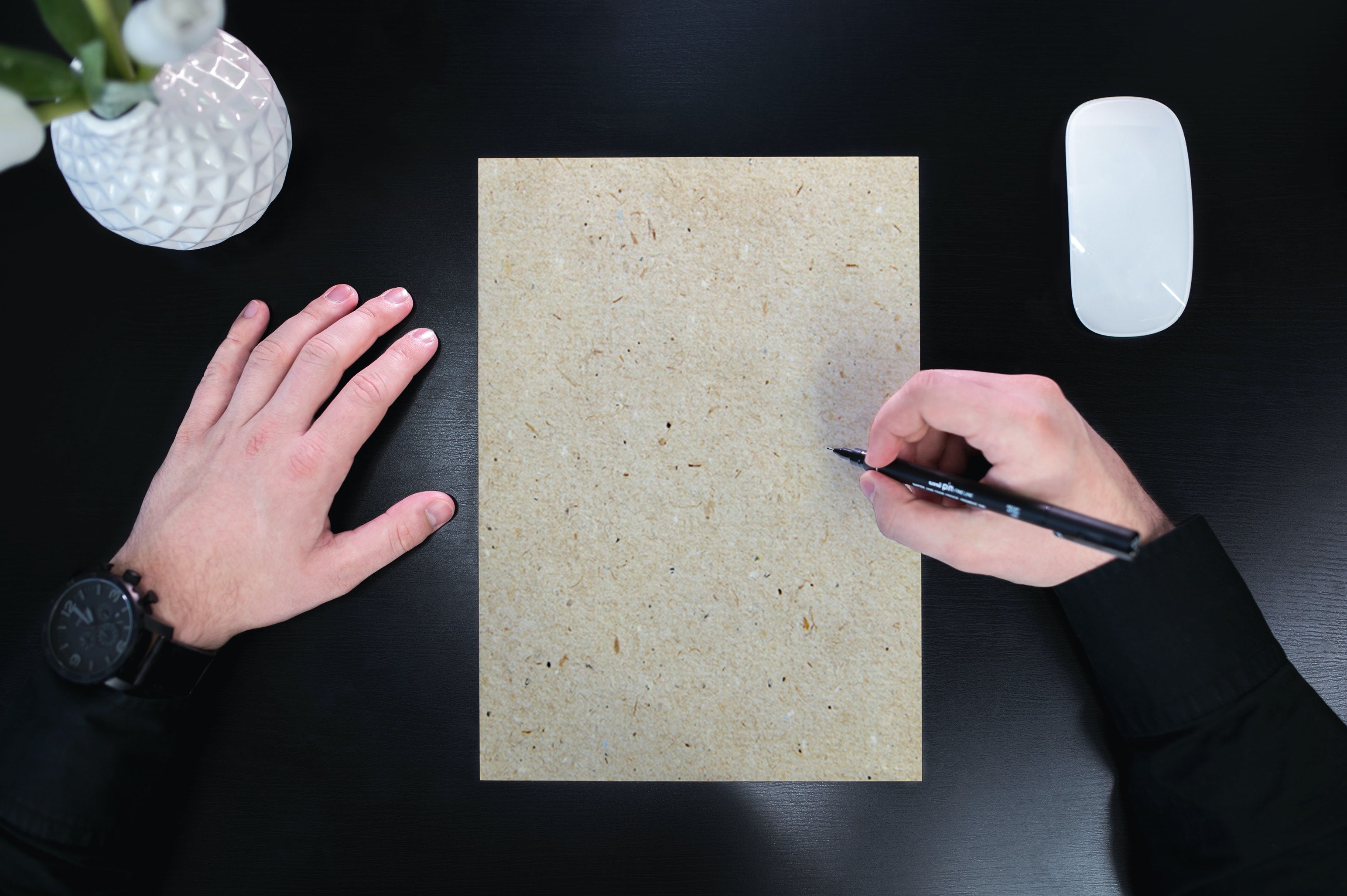 ENDI-HAFT Schreibpapier aus Gras 210x297 mm Format DIN A4 in verschiedenen Grammaturen