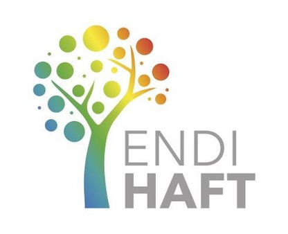 ENDI-HAFT Graspapier Etiketten, 45x45 mm auf DIN A4 Bögen